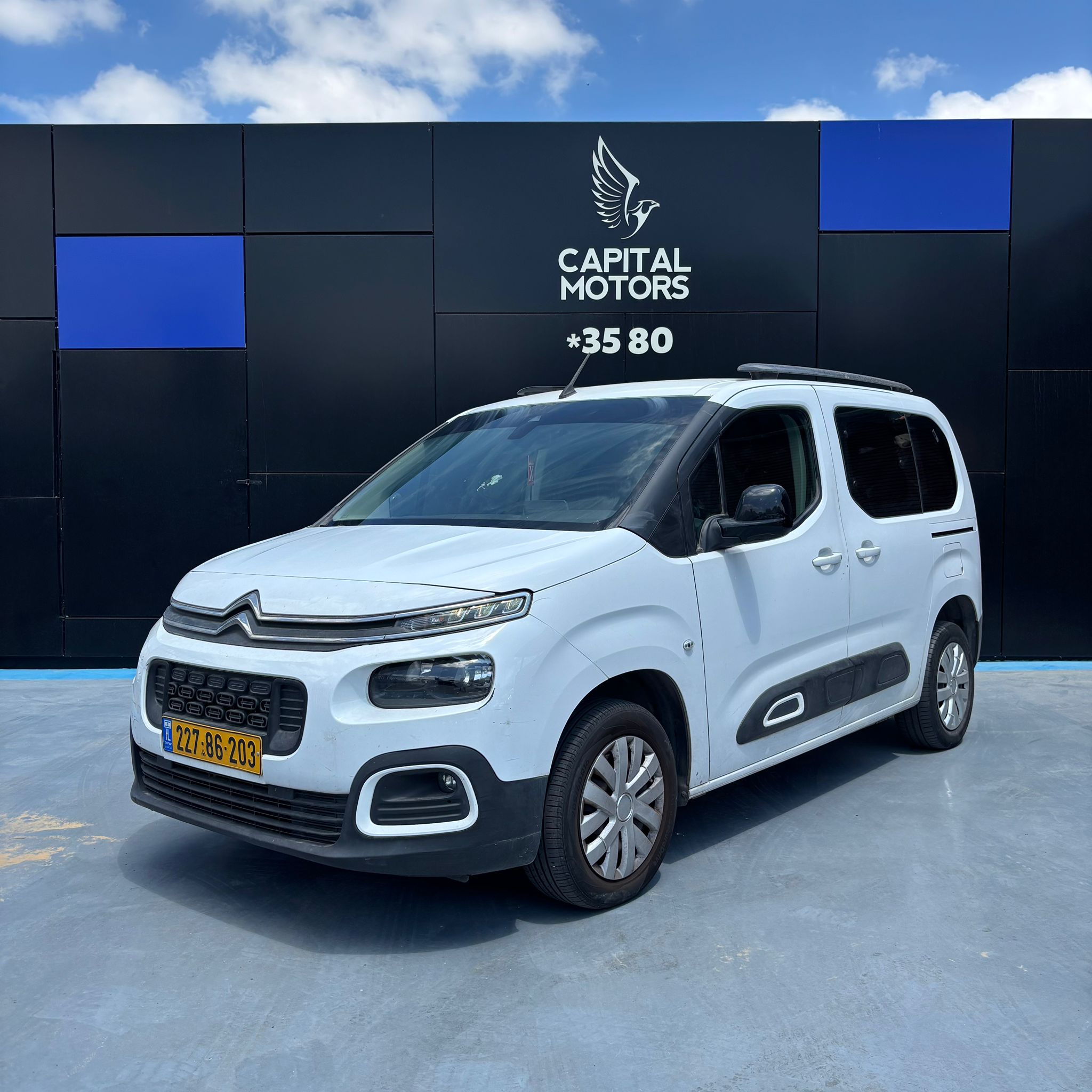 סיטרואן BERLINGO משומש - שנת 2023, 58,200 קילומטרים